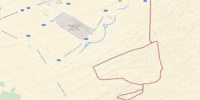 Al Qudra چرخه مسیر نقشه محل