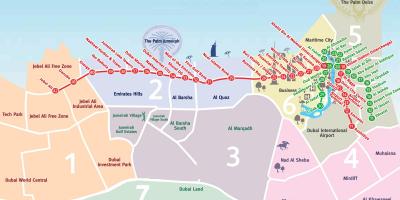 نقشه دبی محله