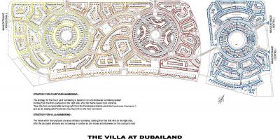 ویلا دبی نقشه محل